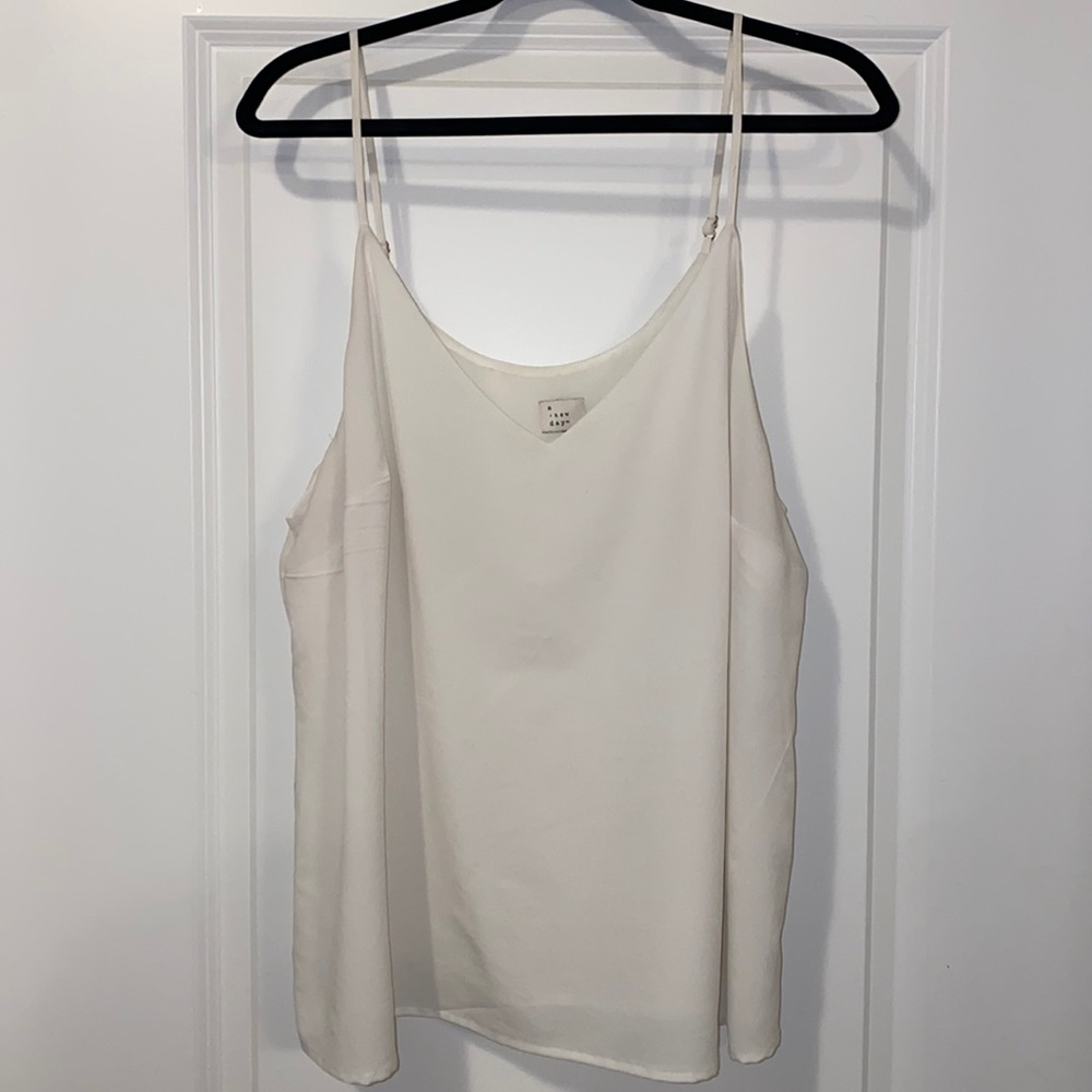 White tank top